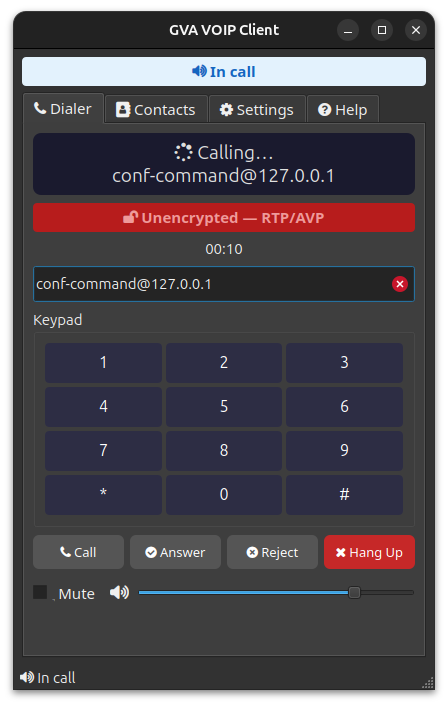 VoIP Client Dialer
