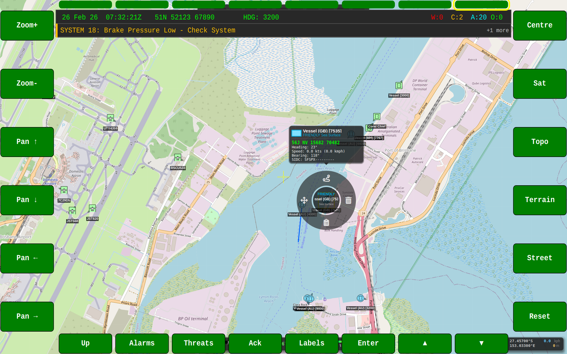 BMS Topographic View