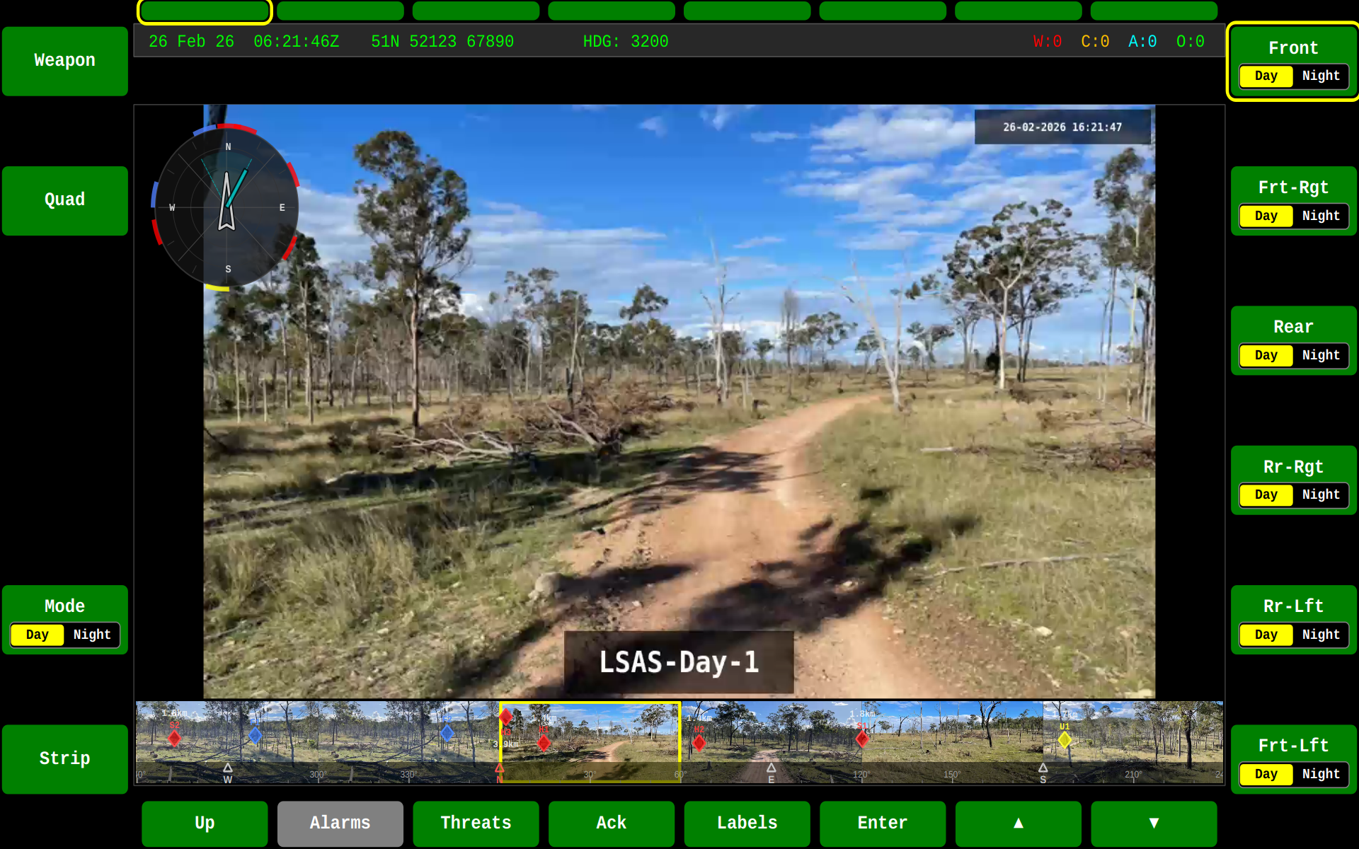 SA Single with Strip