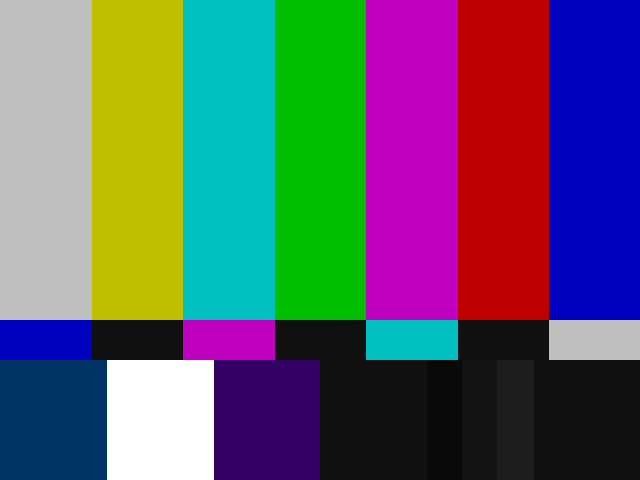 SMPTE Colour Bars